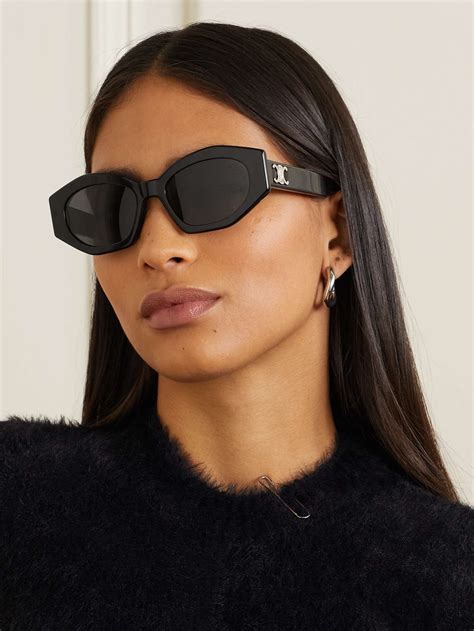 celine oversized cat eye sunglasses